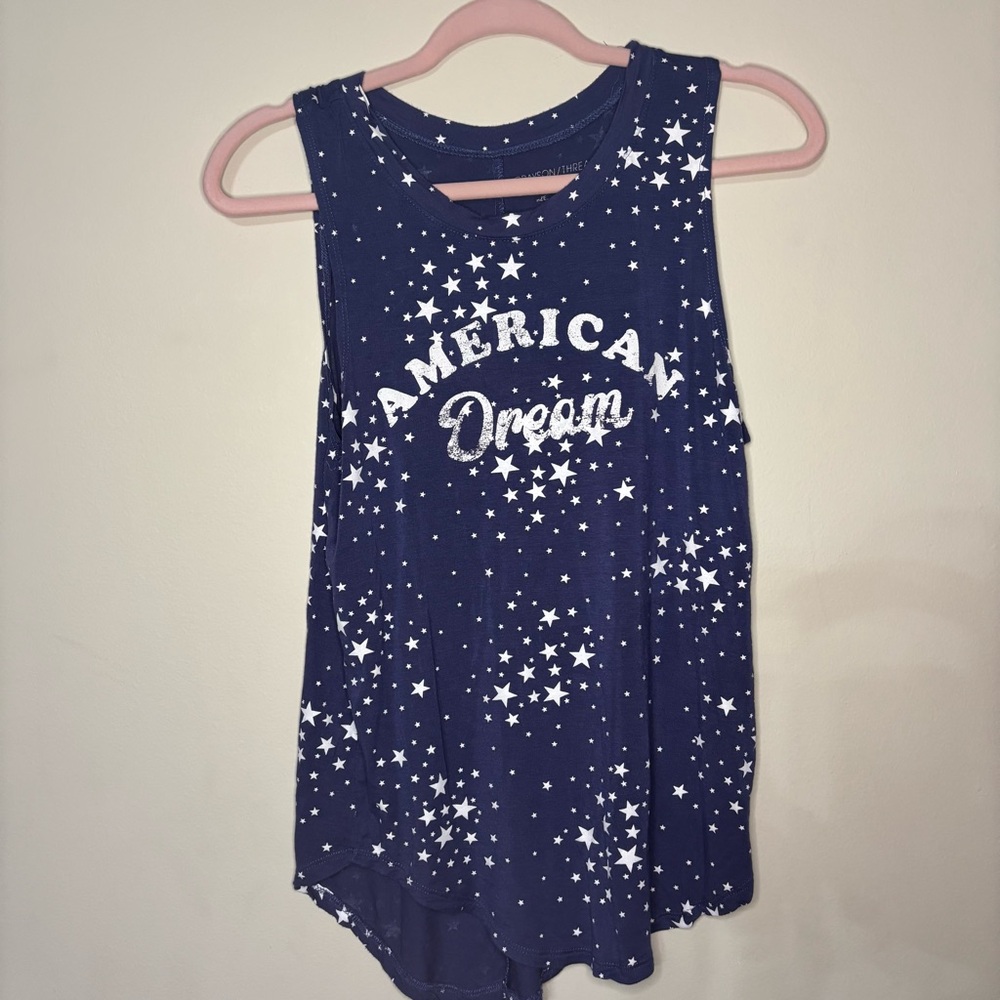 Grayson Threads Kids' Navy Star Tank Top